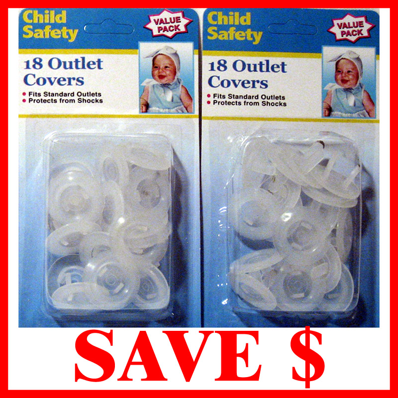 36 Lot Electrical Outlet Covers Child Proof Safety New