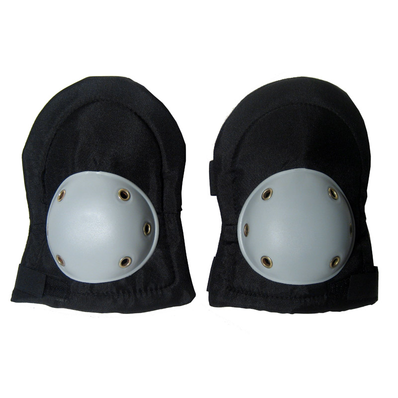 New 2 Pc Plastic Cap Knee Pads Heavy Duty Set Plumber Carpenters