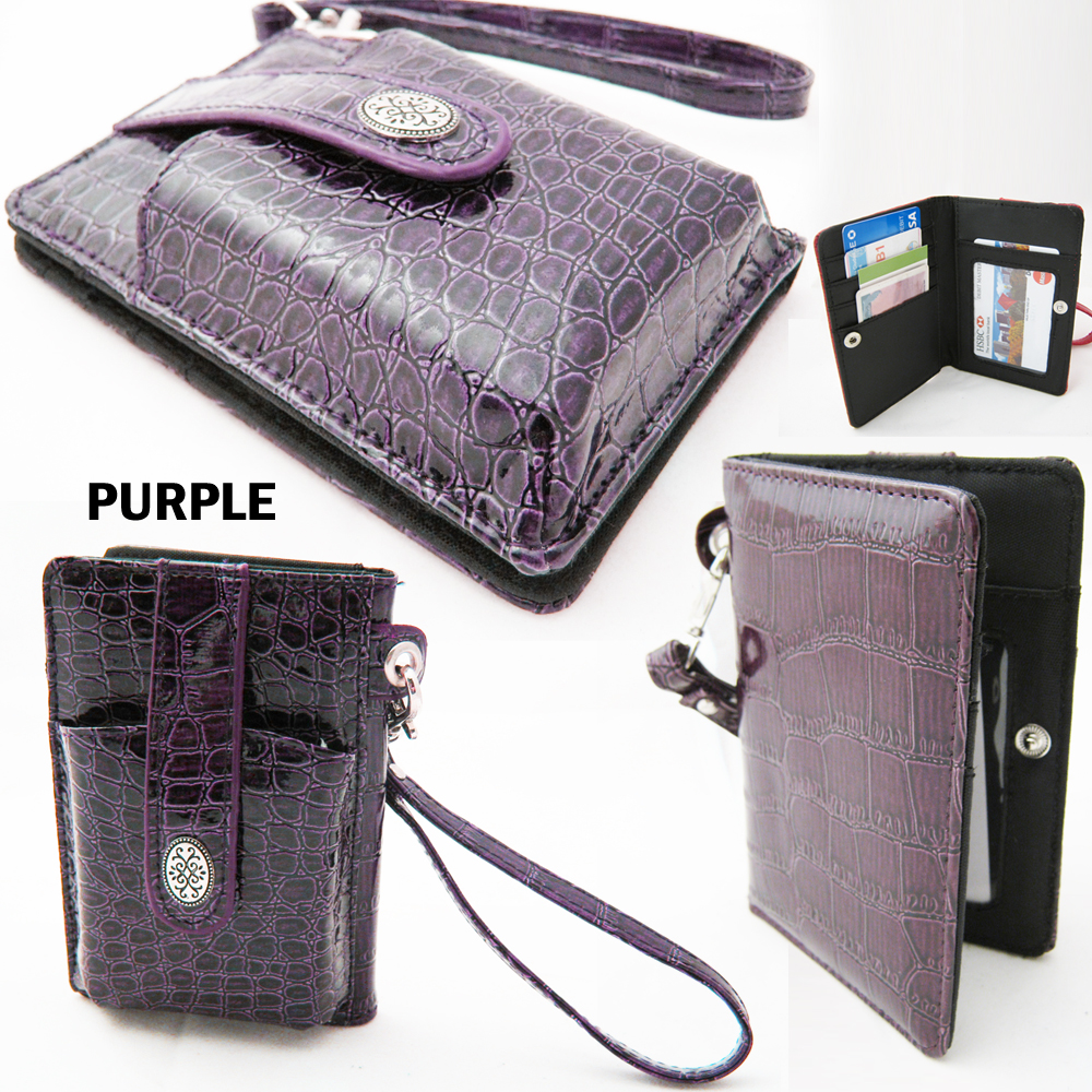 Wristlet Wallet Cell Phone Holder Credit Card Id Purse Molbile Bag Pouch Milano eBay