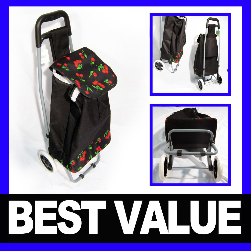 ... Bag Shopping Cart Dolly Holder Wheel Utility Rolling Fabric Folding ... Bag Shopping Cart Dolly Holder Wheel Utility Rolling Fabric Folding