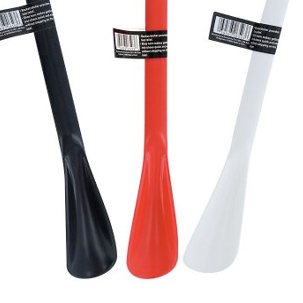 2 Back Scratcher Shoe Horn 20" Plastic Backscratcher Body Hand Massager