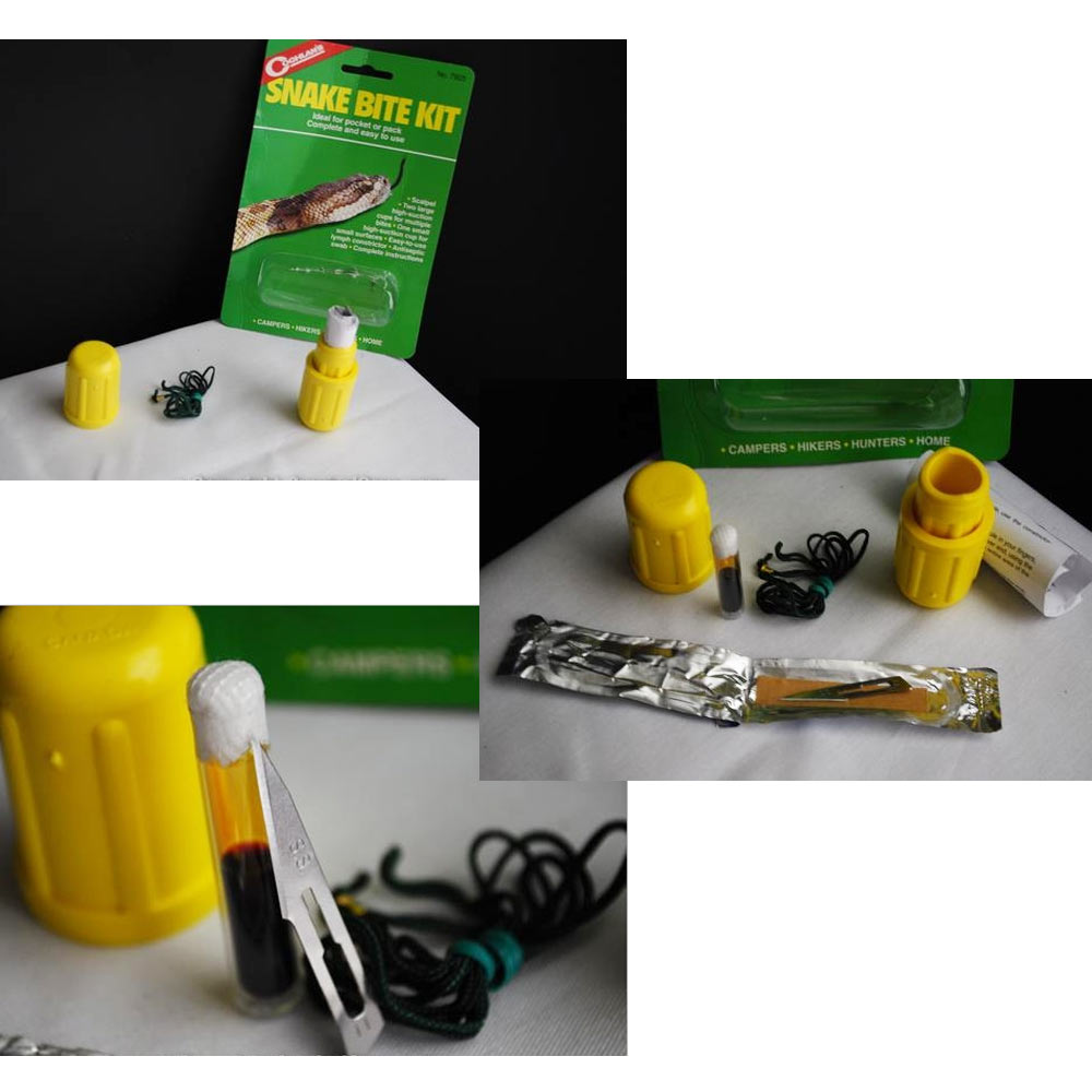 Coghlans Emergency Snake Bite Kit Camping Hiking Survival Aid Bug Out