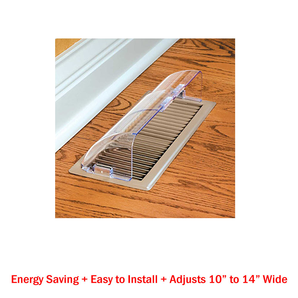 Adjustable Air Vent Deflector Heating Cooling Redirect Flow