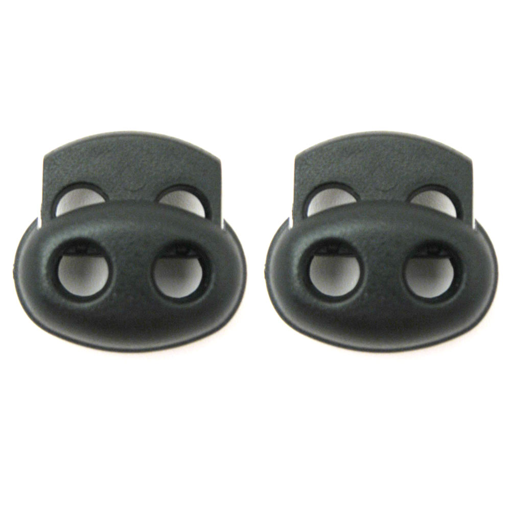 2 Shoe Lace Shoelace Buckle Rope Clamp Cord Lock Stopper Run Sports