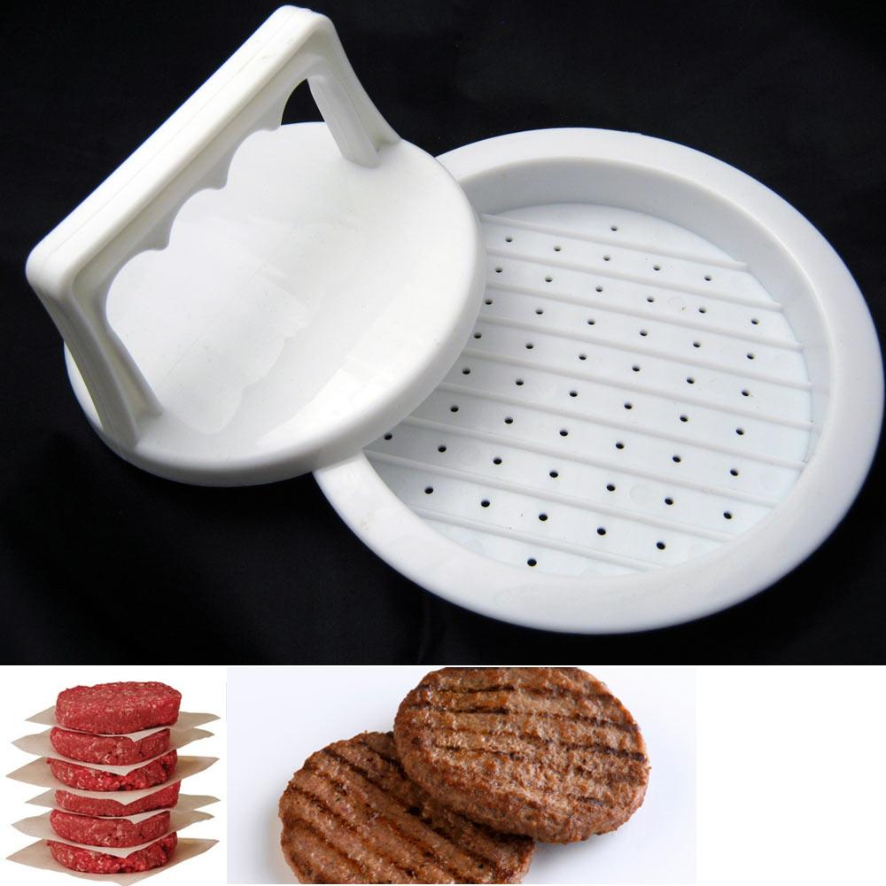 Hamburger Patty Maker Press Mold Machine New Microwave Tupperware Meat