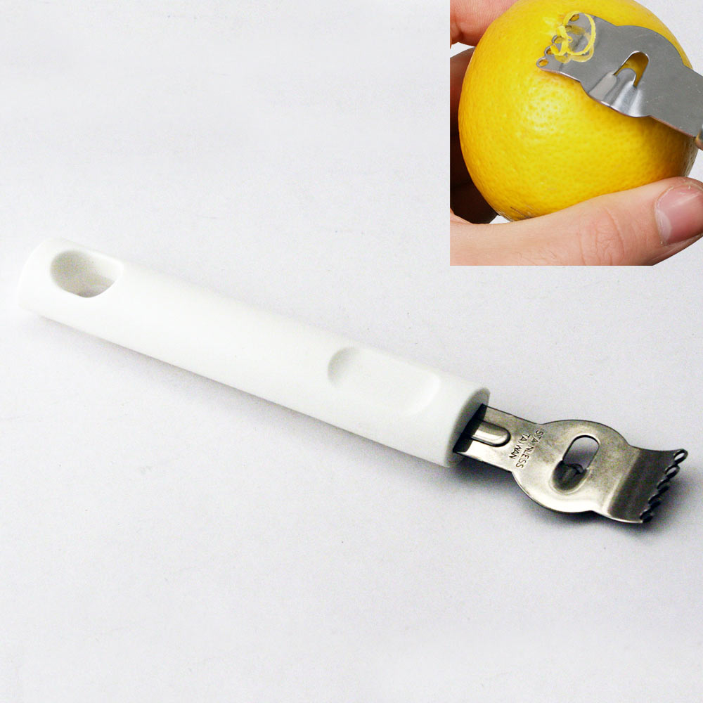 Lemon Zester Citrus Grater Stainless Steel Lime Zest Tool Artisan Fine