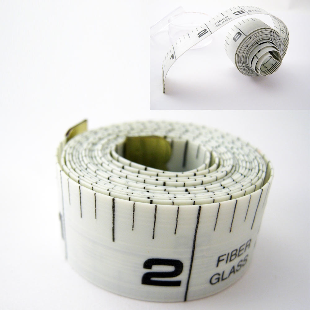 1 New 60" 150cm Soft Fabric Cloth Tape Measure Ruler Dual Sided SAE