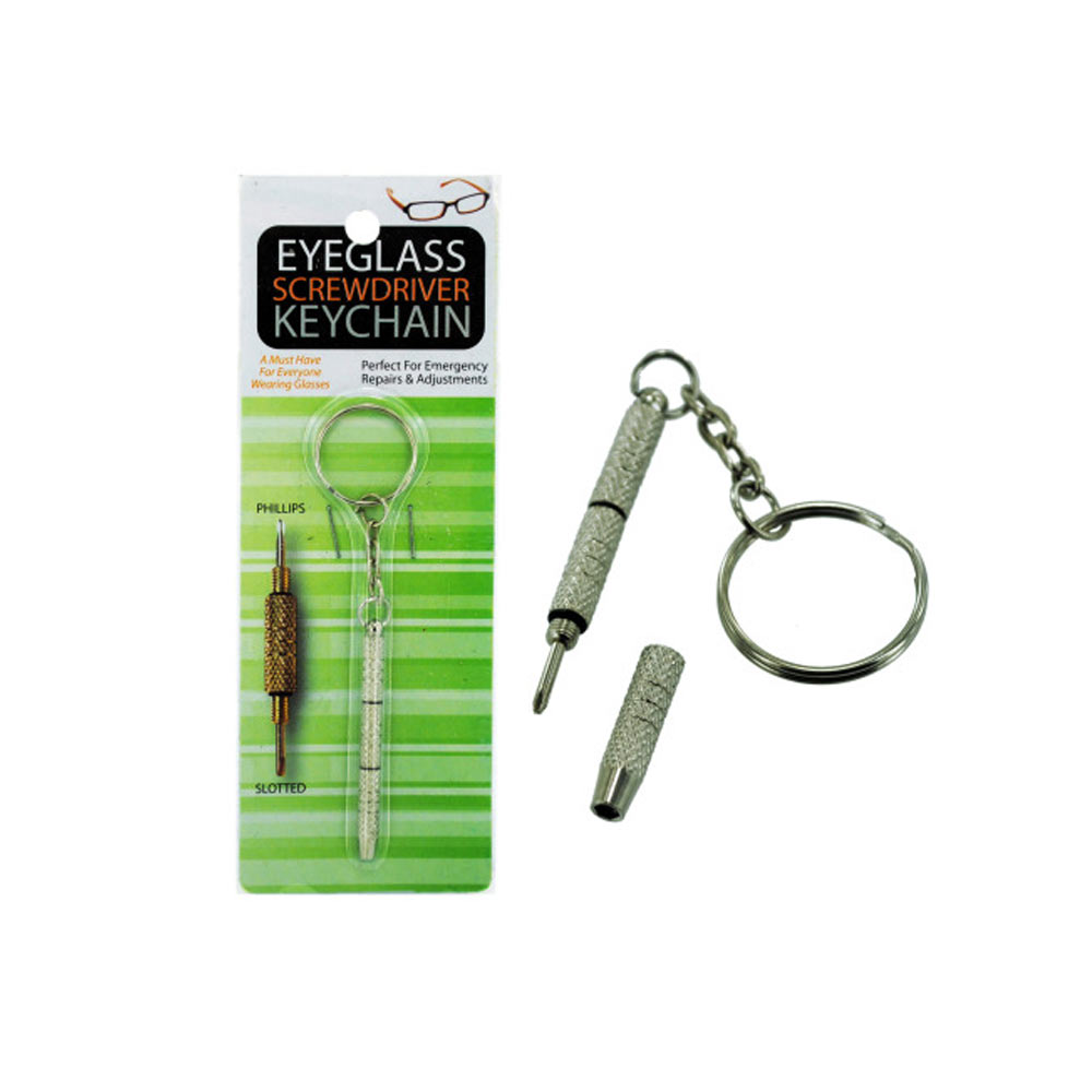 Precision Eyeglass Screwdriver Mini Keychain Sunglasses Eyewear Repair