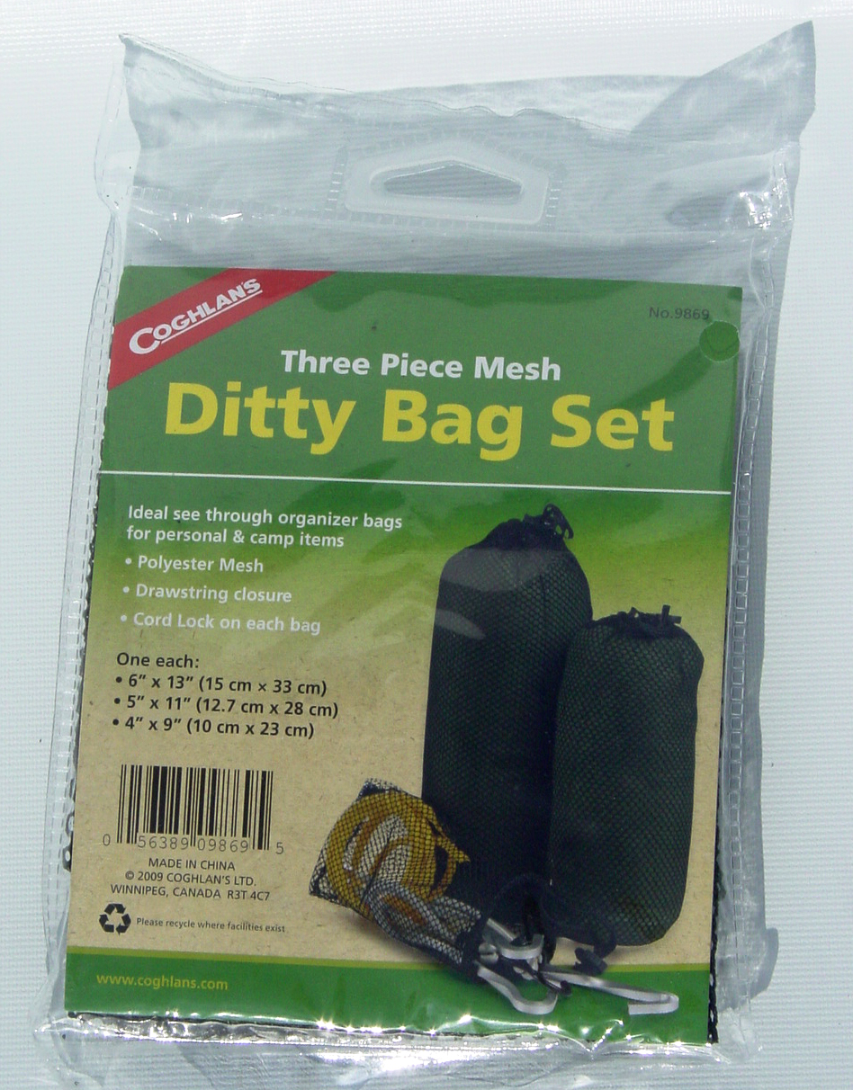 New Camping Storage Bags Mesh Ditty Bag Set x 3 Hiking eBay