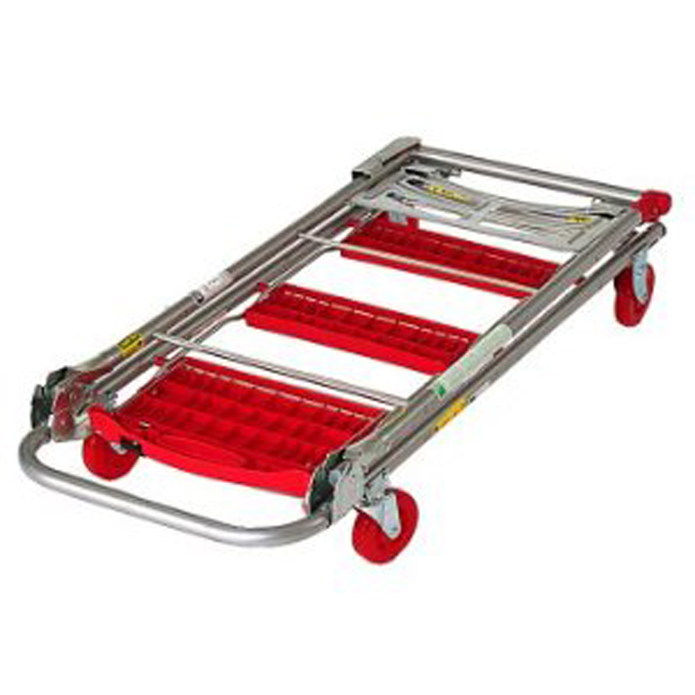 Total Trolley 4 in 1 Hand Truck Dolly Step Ladder Red eBay
