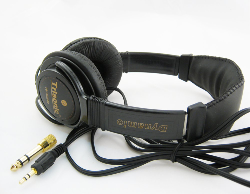 PROFESSIONAL DIGITAL STEREO HEADPHONES STUDIO LEATHER ! eBay