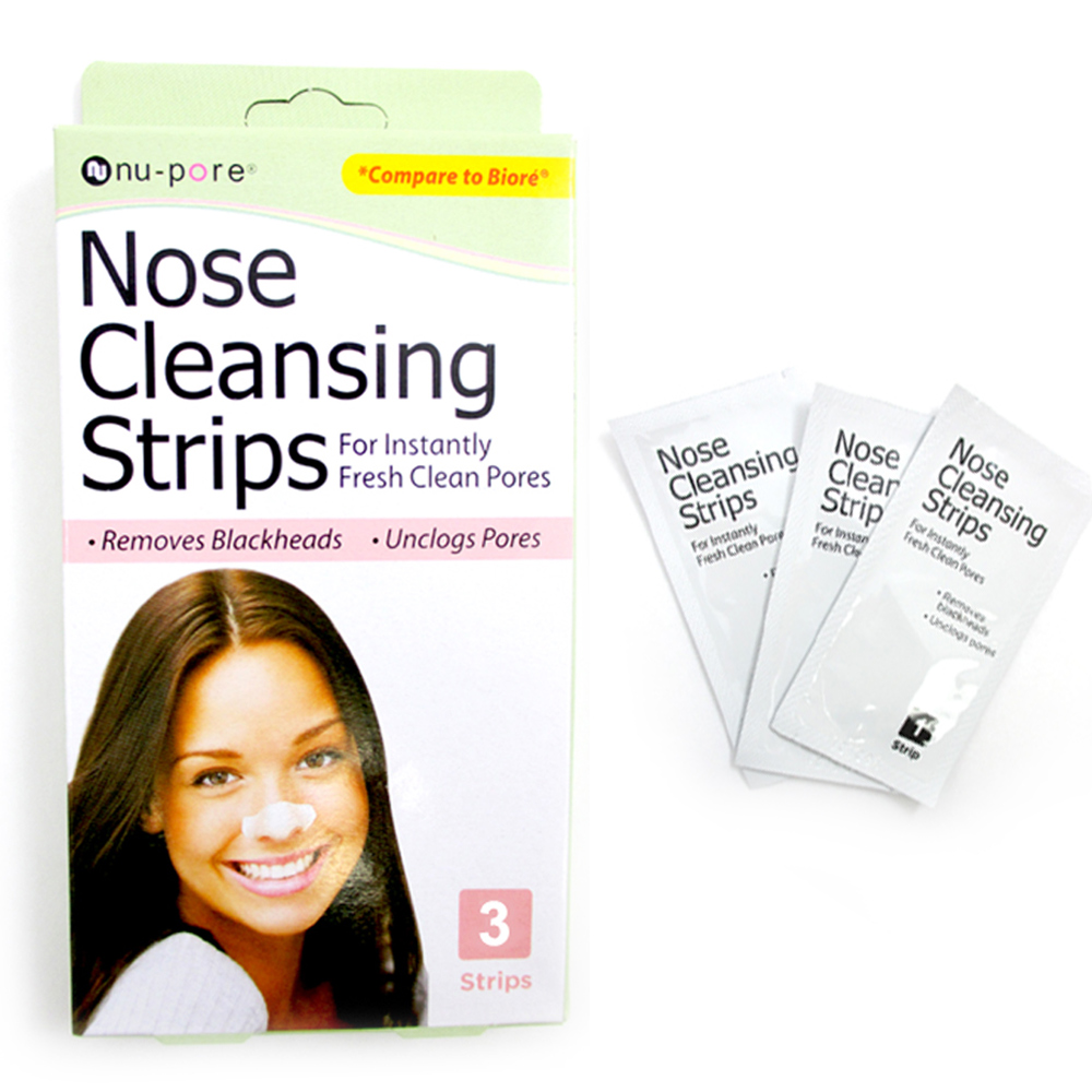 NuPore Deep Cleansing Nose Strips Blackhead Removal Pore Fresh Clean