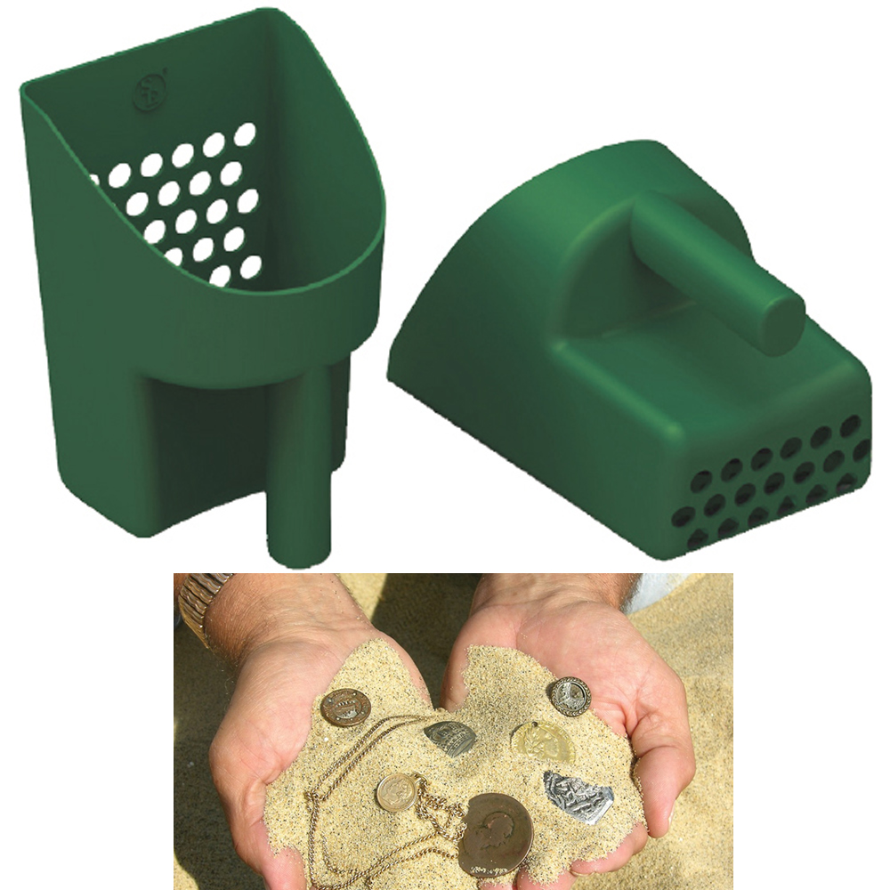 Treasure Hunting Sand Scoop Sifter Metal Detecting Beach Shovel Gold Mining New eBay