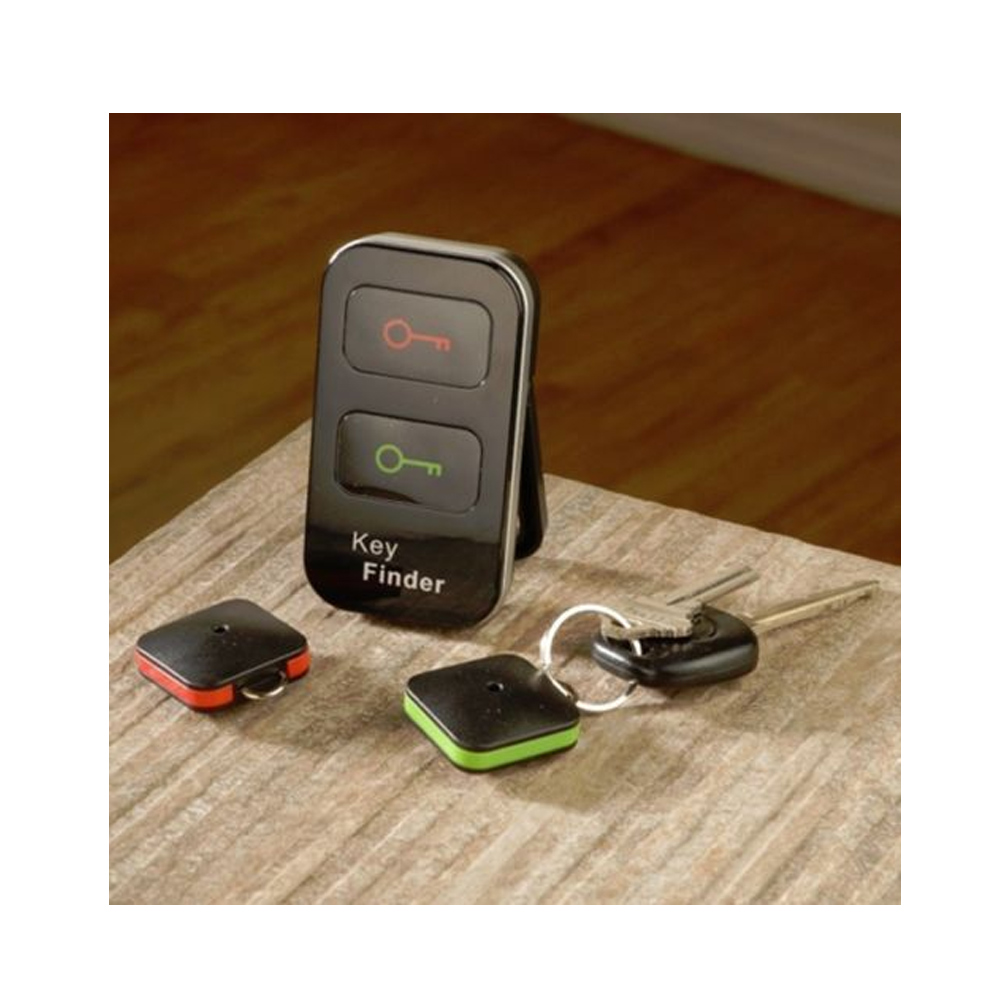 2 Key Chain Wireless Lost Key Finder Locator Remote Control Transmitter