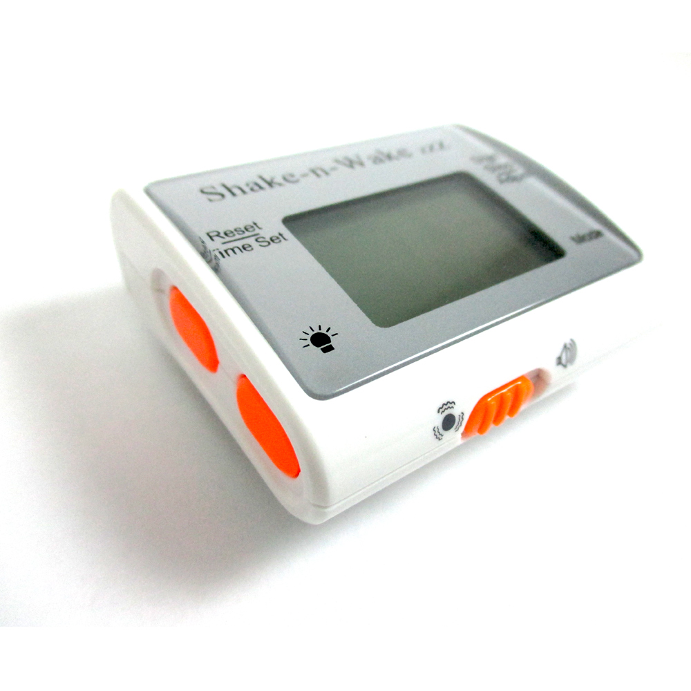 Silent Vibrating Personal Alarm Clock Shake N Wake Wrist Watch Digital ...