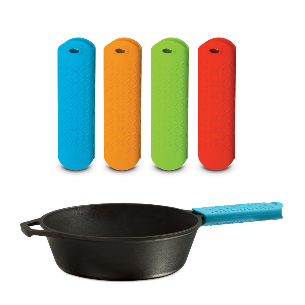 Silicone Pot  Pan Handle Holder Sleeve Cover Grip Hot Sleeve Kitchen Utensil New - Picture 1 of 1