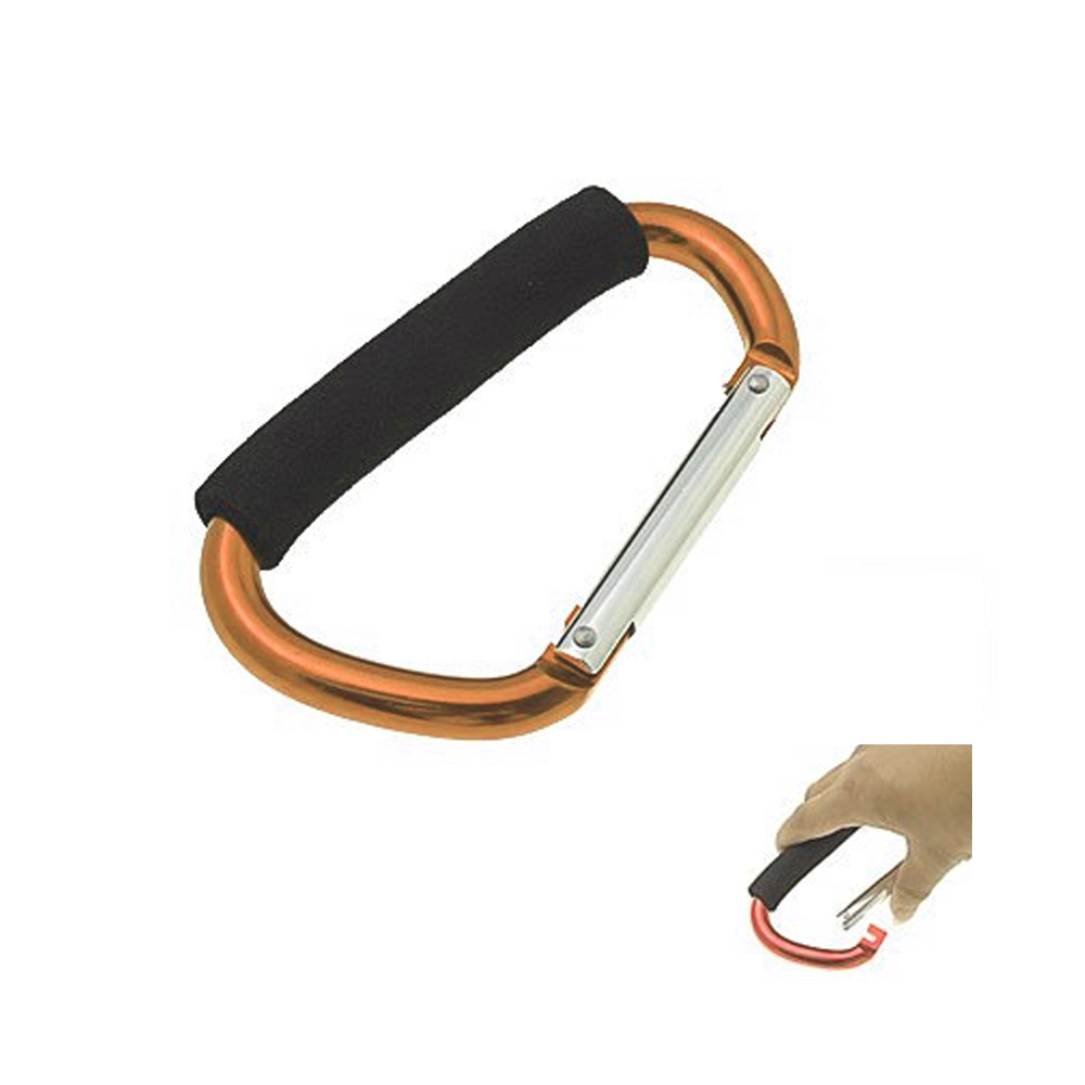 Jumbo Carabiner Hook Max Force Extra Large Spring Snap Hook Cushion