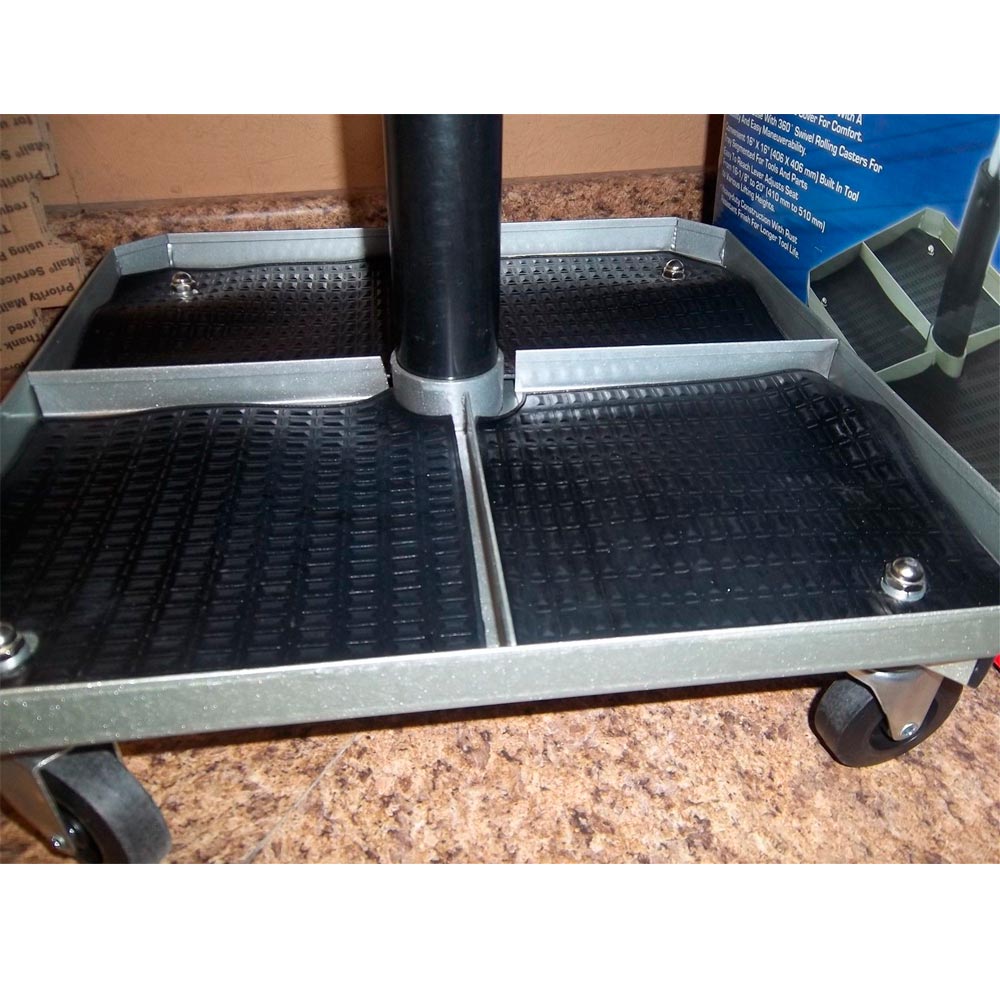 AC DELCO Seat Creeper Pneumatic Adjustable Stool Mechanics Roll Tool