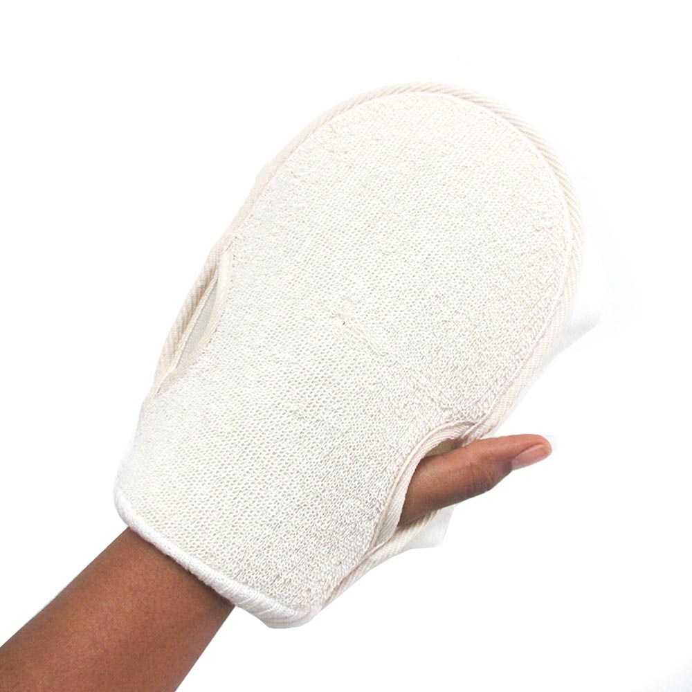 Exfoliating Bath Glove Stimulating Shower Sponge Cleansing Loofah Body