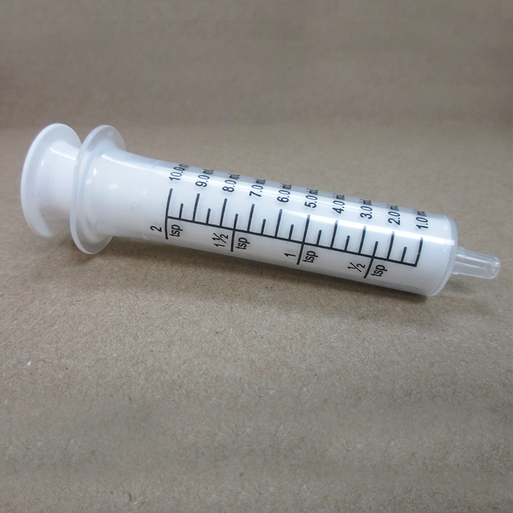 5 Disposable Syringes 10ml Clear Plastic Oral Medicine Injector No Needle Empty eBay
