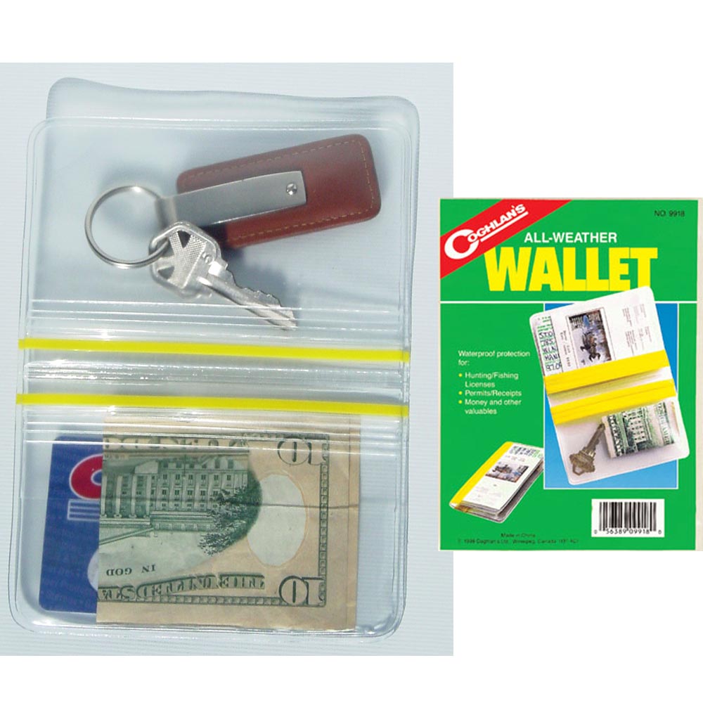 Coghlan&#39;s Waterproof Wallet All Weather Protection Pouch Dry Bag Case Id Holder | eBay
