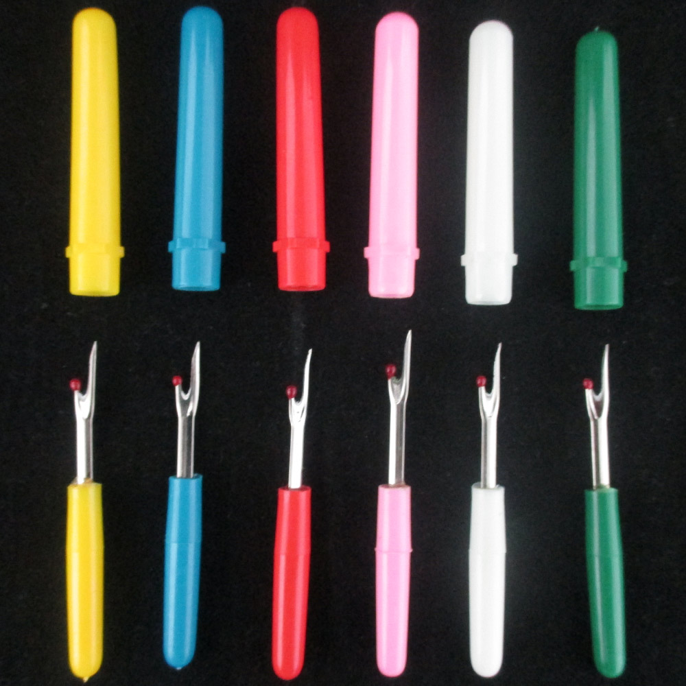 Stitch Ripper Plastic Handle Thread Seam Ripper Cutter Remover Sewing