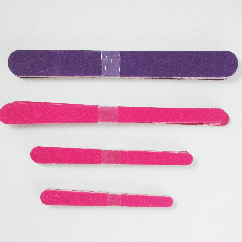 30 Double Sided Emery Board Nail Files Manicure Pedicure Coarse Mini