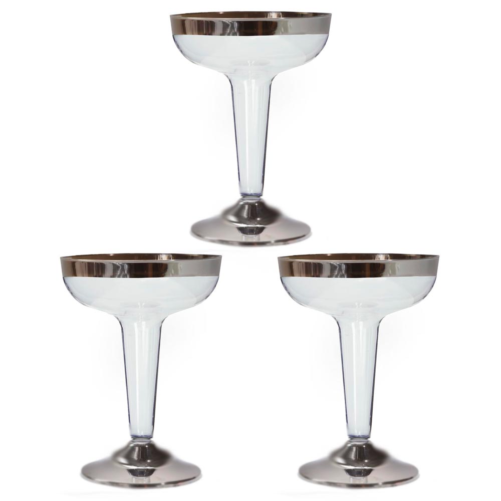 12 Plastic Champagne Wine Flutes Disposable Glasses 4oz Wedding Party