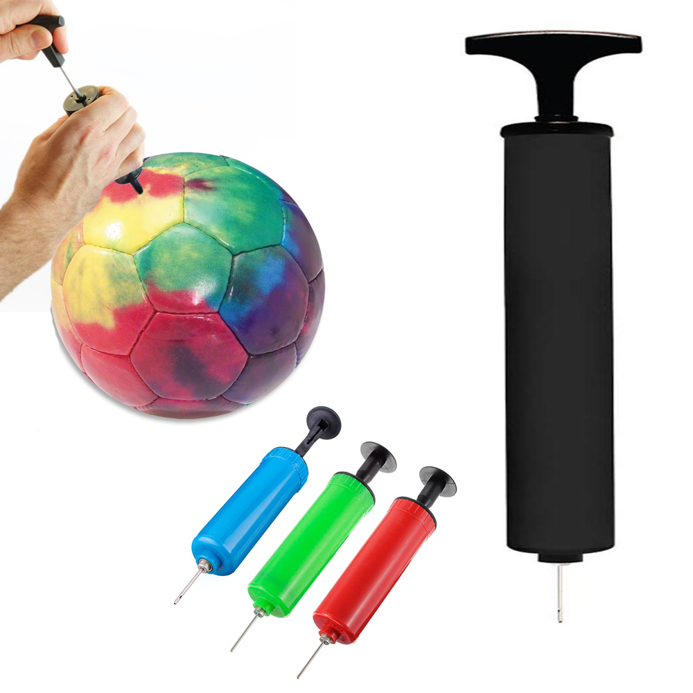 6 Sports Ball Manual Hand Air Pump Inflate Basketball Football