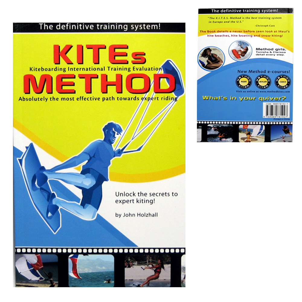 Instructional Secret Trainer Book Kite Boarding Beginner Water Sport Kitesurfing 